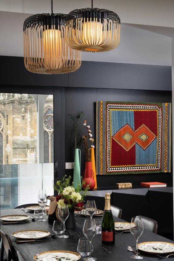Appartement Les 7 Anges - Parking, Vue Cathedrale & Centre Historique Reims