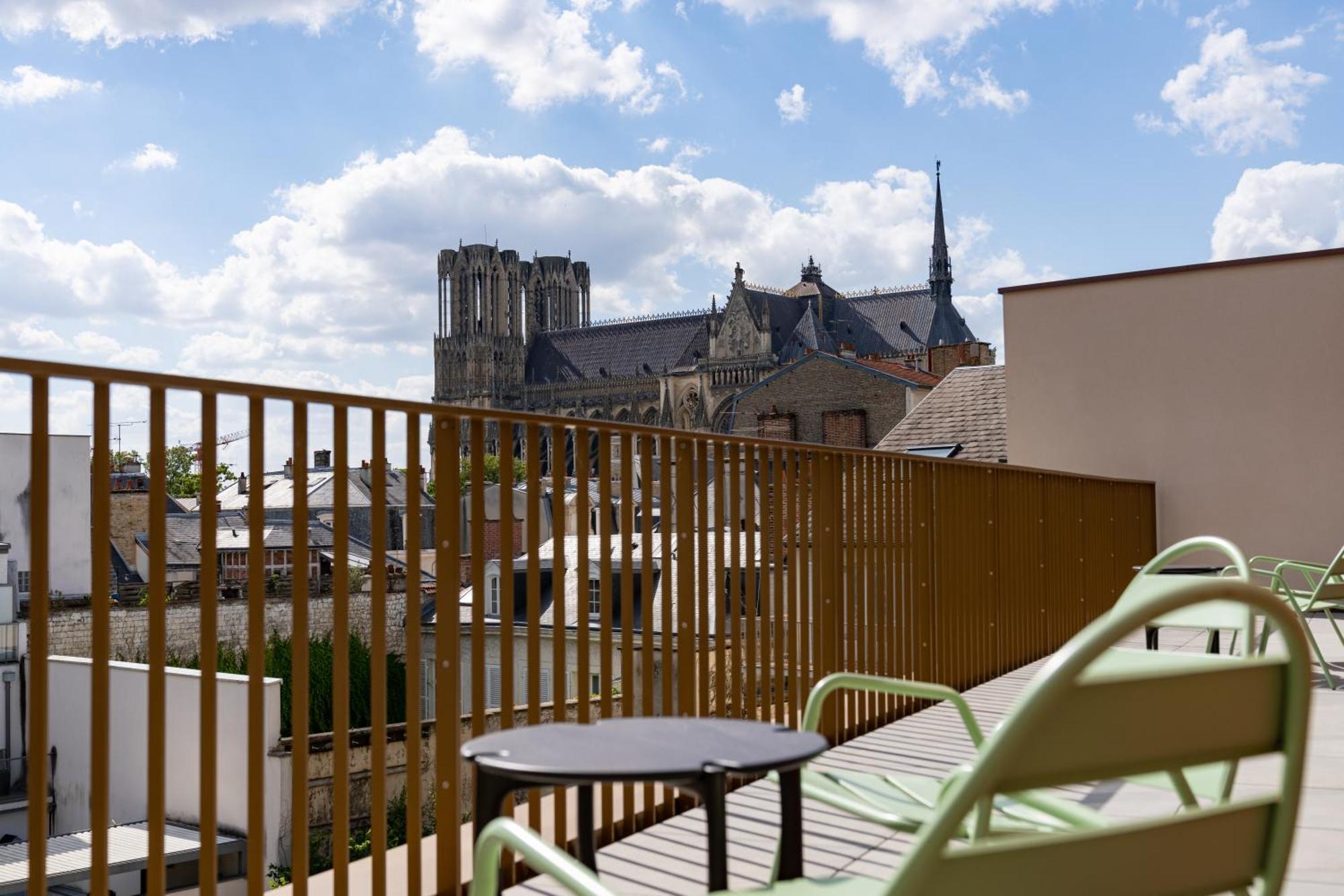 Les 7 Anges - Parking, Vue Cathedrale & Centre Historique Reims